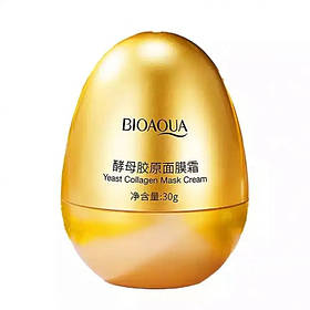 Крем-маска з протеїном яєчного білка Bioaqua Egg Collagen 30 г