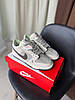 Жіночі чоловічі кросівки Nike SB Dunk Low x Louis Vuitton Grey Найк Данк Луи Вітон сірі замшеві, фото 4