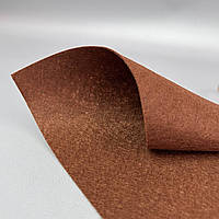 Фетр 1 мм, 20х30 см, колір - коричневий С13
