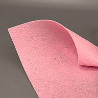Фетр 1 мм, 20х30 см, колір - рожевый С30