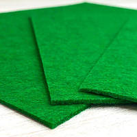 Фетр щільний, 2 мм, 20х30 см, колір - зелений С53