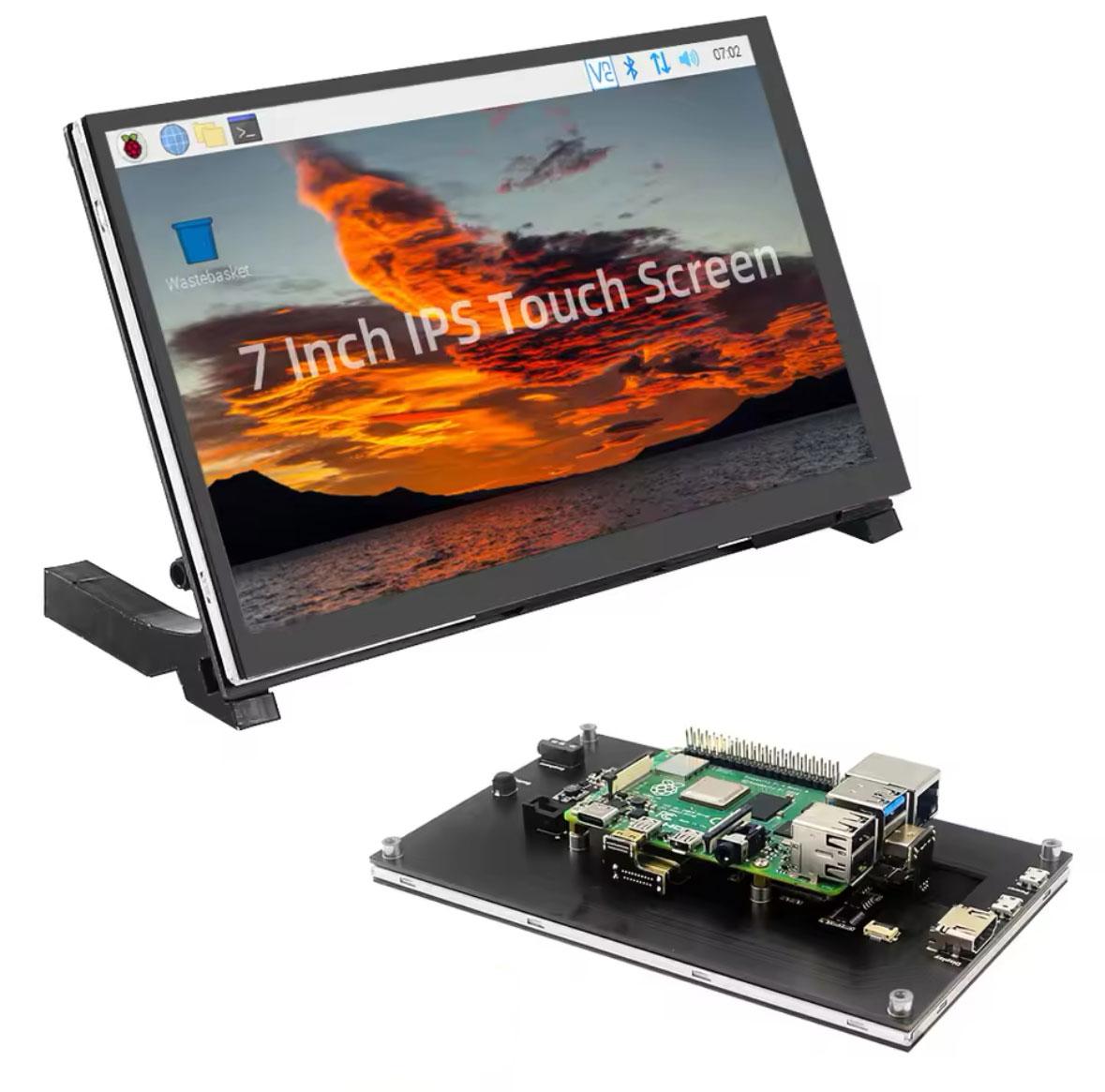 Дисплей 7inch LCD 1024х600 HDMI Touch Screen
