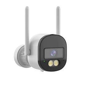 Камера відеоспостереження Tuya Bullet Model 106K, 4MP, 2K, Wi-Fi 2.4/5 ГГц, нічне бачення, IP66