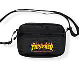 Барсетка сумка для через плече Оксфорд тканина 900D із сітка Спортивні сумки унісекс ОПТ, фото 2