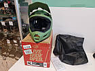 Велошолом фулфейс BMX даунхіл Bell Sanction 2 Matte Dark Green XL (59-61см), фото 3