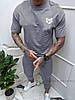 Чоловічий костюм двійка футболка та штани, фото 4
