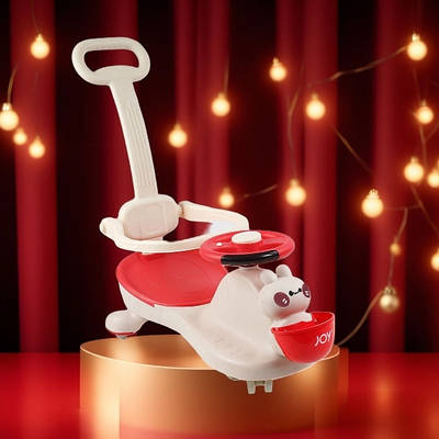 Машинка каталка для малюка іграшковий дитячий транспорт автомобіль толокар батьківська ручка світло звук бампер