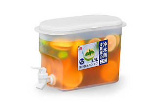 Пластиковий контейнер-лімонадник із краном KL-01 (2,5 л) YU227