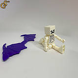 Фігурка Скелет Майнкрафт Minecraft усі частини рухомі, фото 3