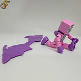 Фігурка Зомбі-піглін Майнкрафт Minecraft усі частини рухомі, фото 3