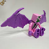 Фігурка Зомбі-піглін Майнкрафт Minecraft усі частини рухомі, фото 2