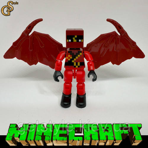 Фігурка Бандит Майнкрафт Minecraft усі частини рухомі
