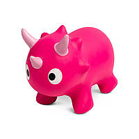 Дитячий стрибун гумовий Toyz (Caretero) Dinu Pink