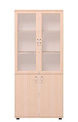 Шафа для документів зі скляними дверима