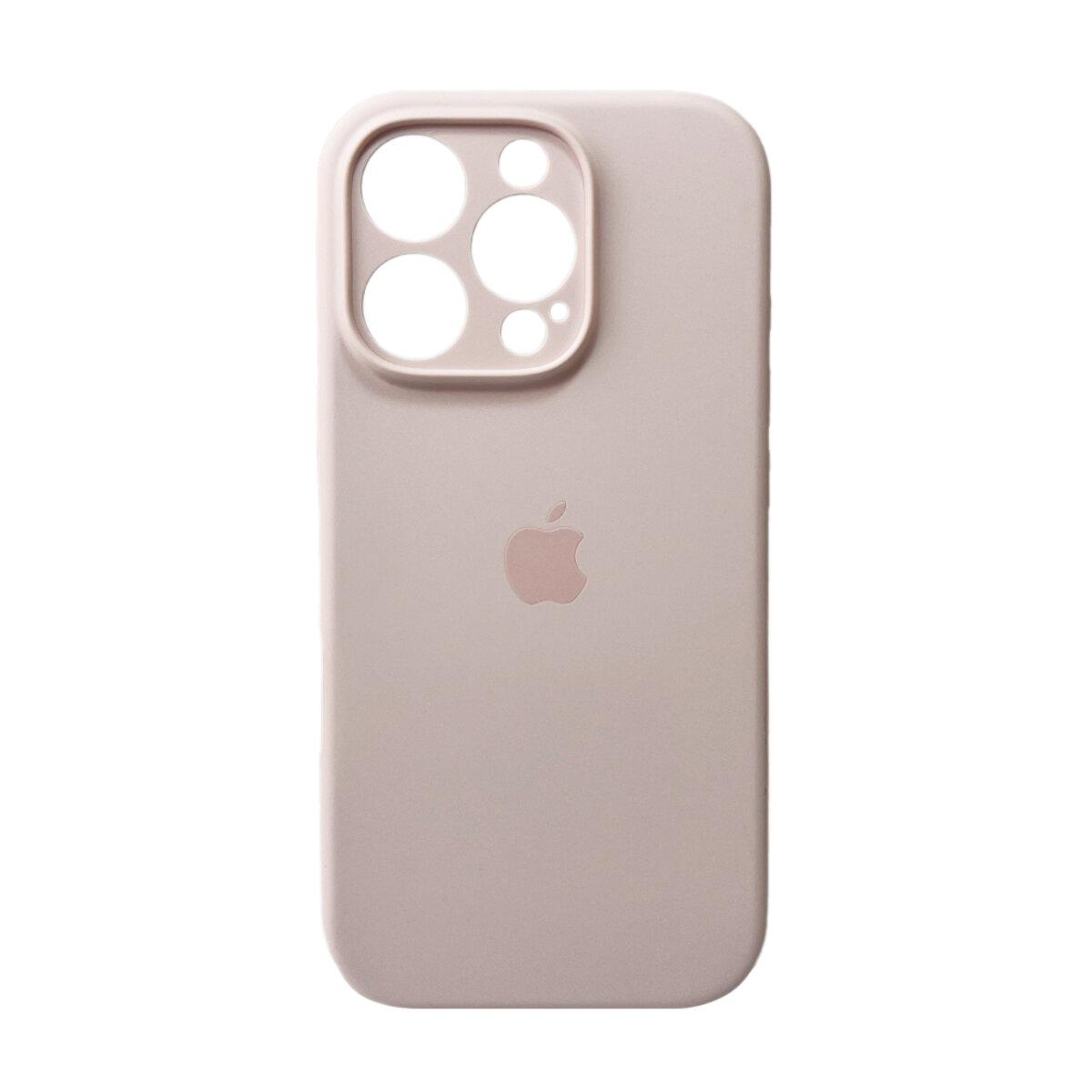 Чохол для iPhone 16 Pro Max Silicone Full Case Camera Protect, Dusty Pink
