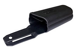 Сумка для садового інструменту Sagawata, 240 мм, чорна, з гуми, 2 відділення