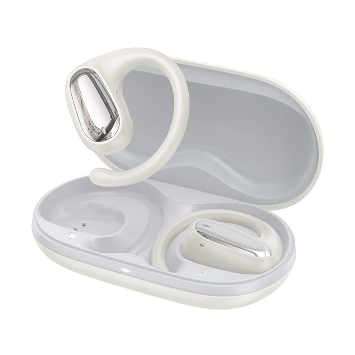 Бездротові навушники HOCO EA4 Cloud open true wireless sleep BT headset Milky White