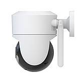 Вулична PTZ IP-камера Tuya 134K, 4MP, Wi-Fi 2.4/5 ГГц, подвійна антена, нічне бачення, IP66, фото 3