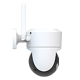 Вулична PTZ IP-камера Tuya 134K, 4MP, Wi-Fi 2.4/5 ГГц, подвійна антена, нічне бачення, IP66, фото 5