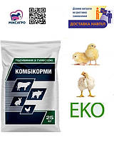 Концентрат БМВД 40-35% Стартер-гровер для бройлерів ЕКО (з 1д) (25кг) Агромікс АМ220