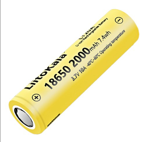 Оригінальний акумулятор LiitoKala lt20A / 18650 / 3.7 V / 10 A / Li-ion / 2000 mAh