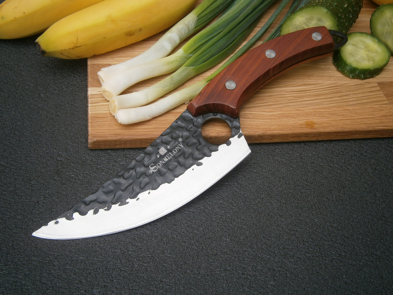Ніж кухарський Sonmelony Chef RT-34 Fultang 27см