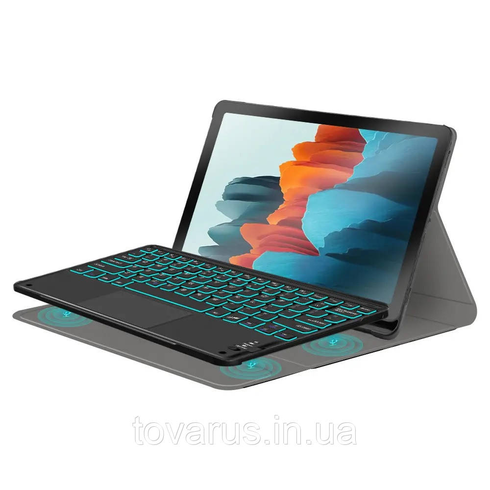 Чохол + bluetooth клавіатура для планшету Samsung Galaxy Tab A9+ Plus SM-X210 SM-X216 (11"), фото 1