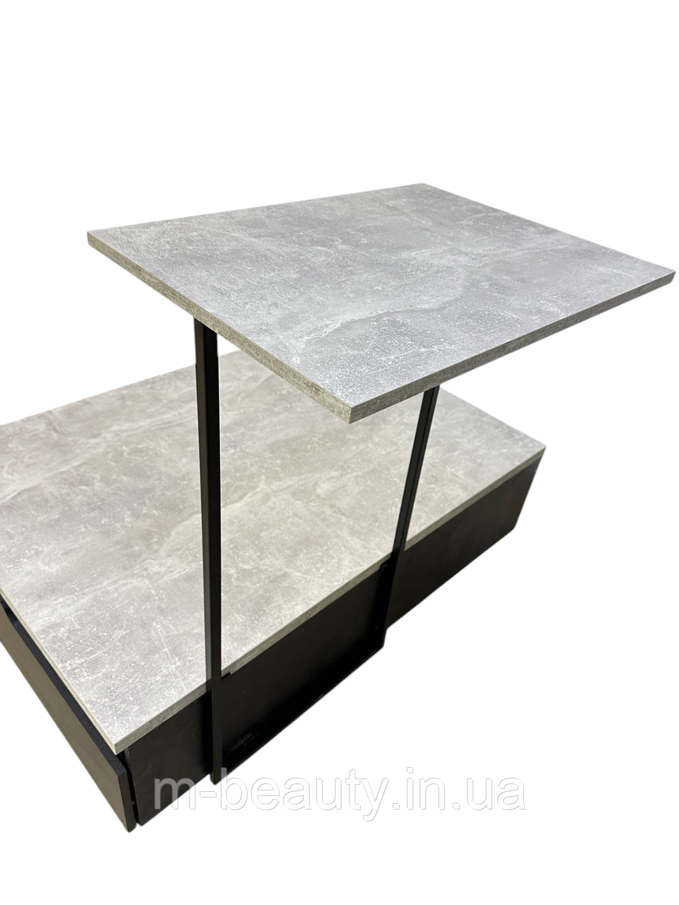 Комплект меблів для салону краси 2в1 (подіум під педикюрне крісло + столик для процедури Дабл Сервіс), фото 1