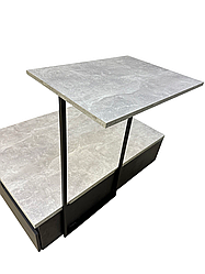 Комплект меблів для салону краси 2в1 (подіум під педикюрне крісло + столик для процедури Дабл Сервіс)