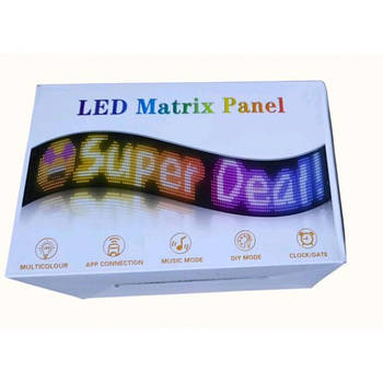 Гнучкий LED-екран Matrix Panel (19 × 130 см) гнучкий світлодіодний дисплей Лучшая цена
