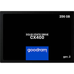 Накопичувач SSD  256GB Goodram CX400 Gen.2 2.5" SATAIII 3D TLC (SSDPR-CX400-256-G2)