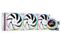 Система водяного охолодження ID-Cooling Space LCD SL360 White