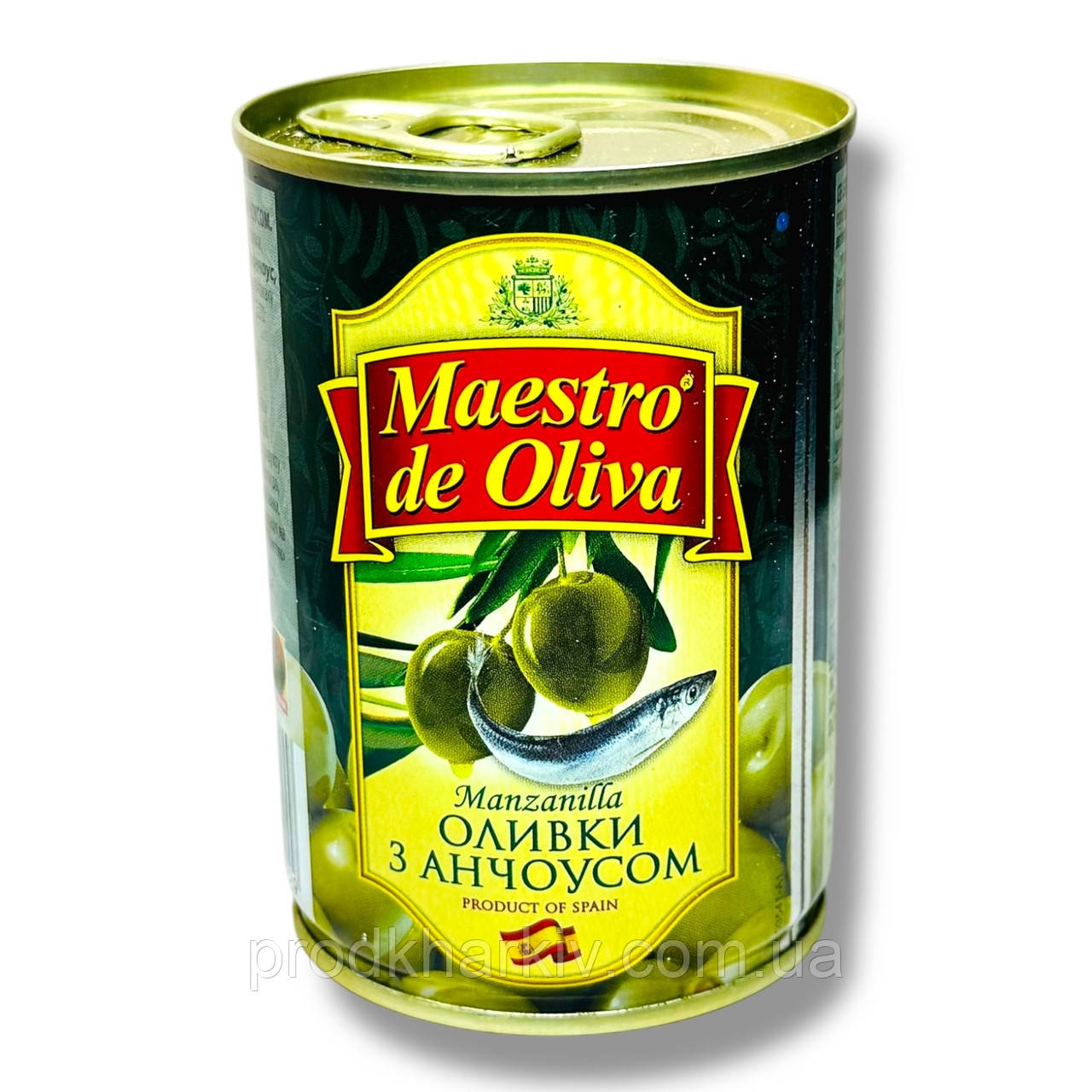 Оливки з анчоусом Maestro de Oliva 280 грамів