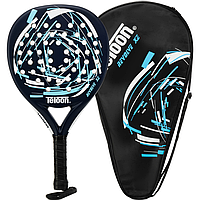 Краплеподібна ракетка Padel Teloon Revolve TP-5503 для падел-тенісу 49 отворів (47-38-26см)