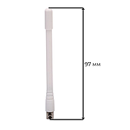 2 шт. антена 4G LTE 3G GSM 3 dBi 700-2700 MHz термінальна TS9 для 3G 4G LTE GSM модемів, роутерів і т.п., фото 5