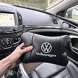 Подушка підголовник в подарунок Volkswagen 1шт, Подушка підголовник метелик, YM-307 Подарунок автоаматору, фото 7