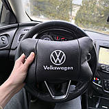 Подушка підголовник в подарунок Volkswagen 1шт, Подушка підголовник метелик, YM-307 Подарунок автоаматору, фото 10