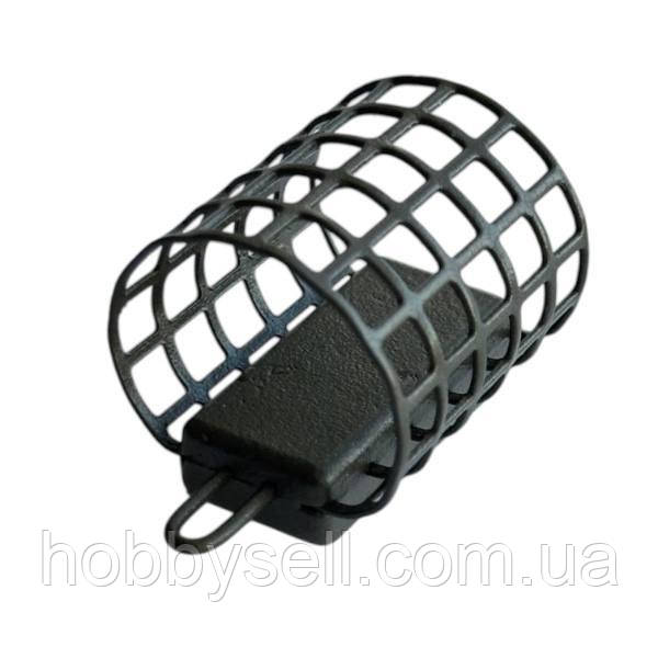 Металева фідерна годівниця 70г "№512" (40г - 100г) Рибальська годівниця для сильної течії, фото 1