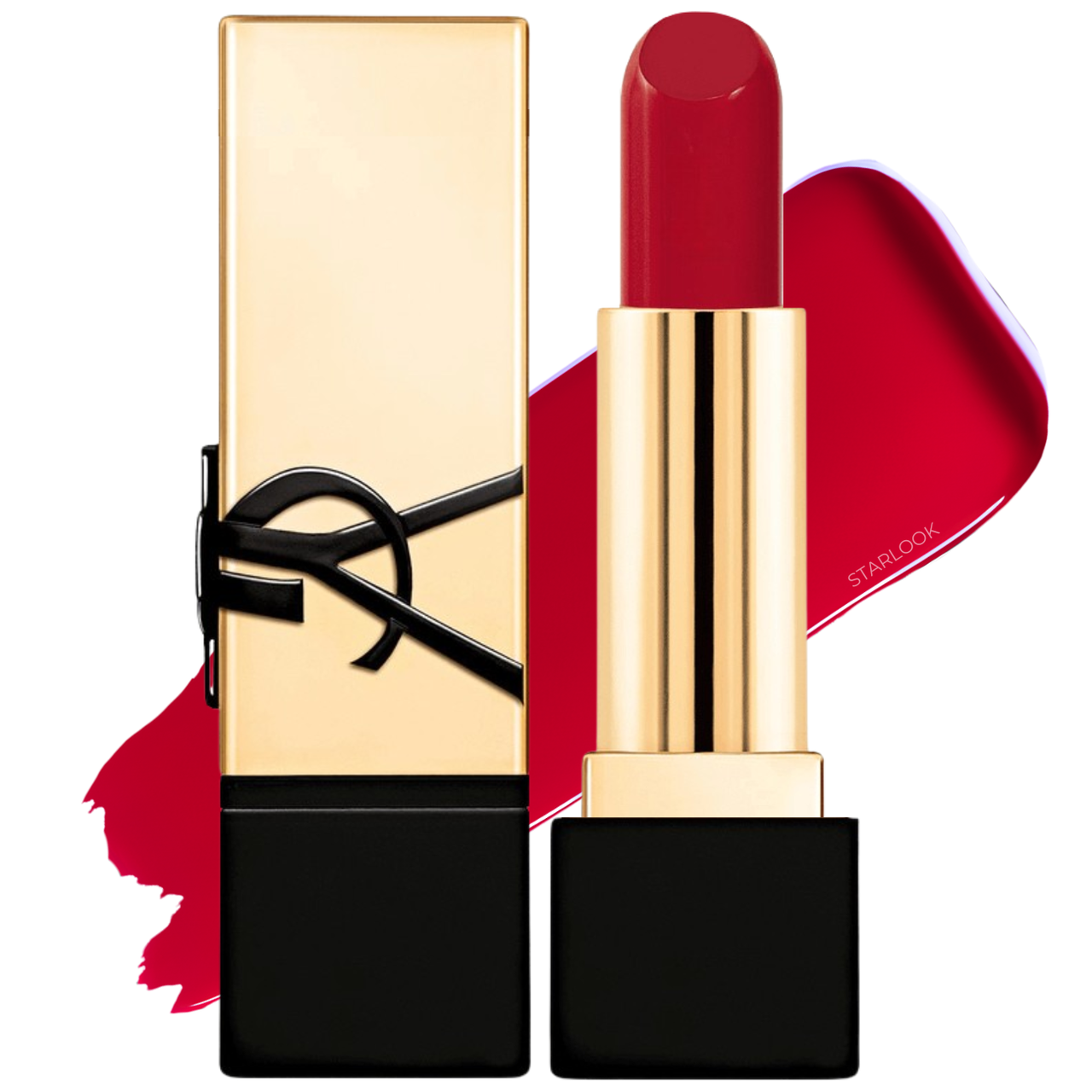 Доглядаюча атласна помада Yves Saint Laurent Rouge Pur Couture Lipstick RM Rouge Muse без коробки 1.3 г