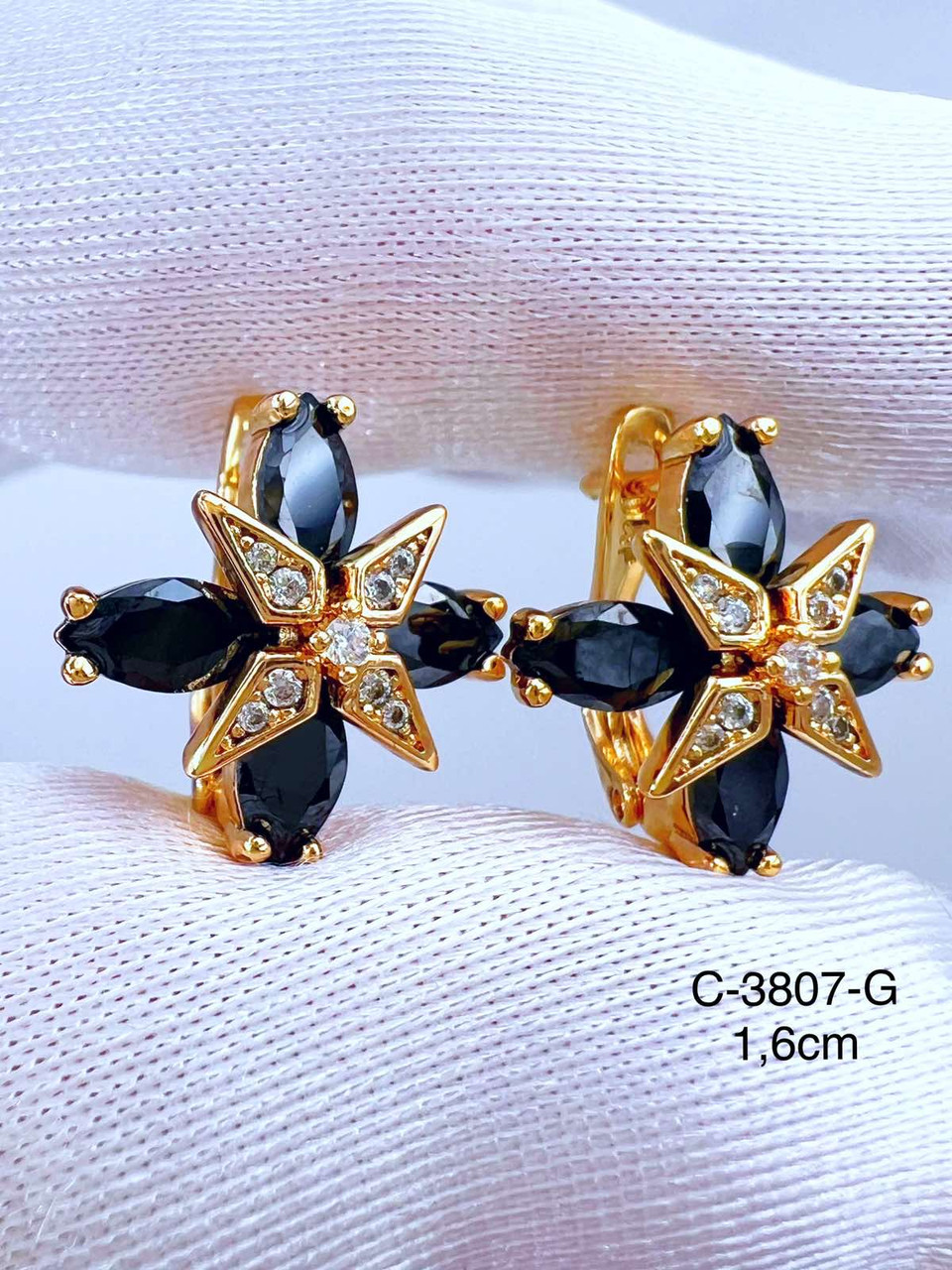 Сережки Xuping позолота