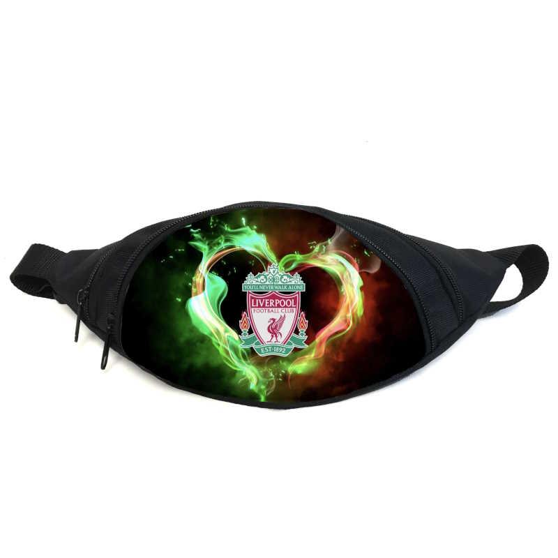 Поясная сумка бананка ФК Ливерпуль (GB - FC Liverpool 01) Gear Bag черная