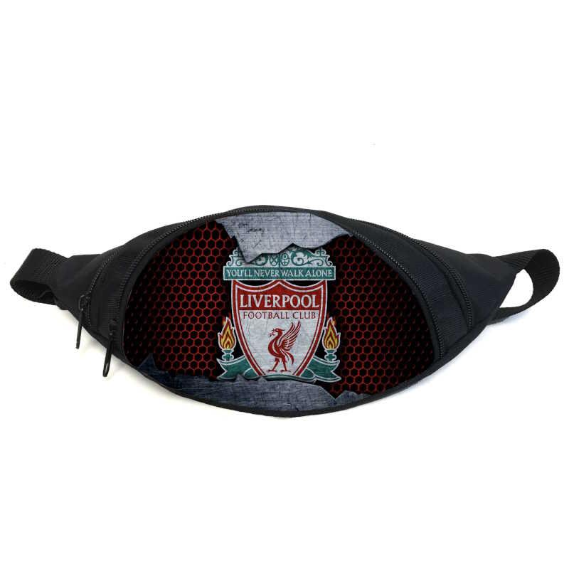 Поясная сумка бананка ФК Ливерпуль (GB - FC Liverpool 03) Gear Bag черная