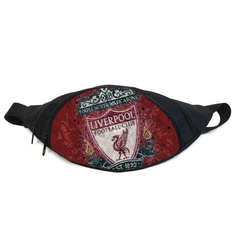 Поясная сумка бананка ФК Ливерпуль (GB - FC Liverpool 04) Gear Bag черная