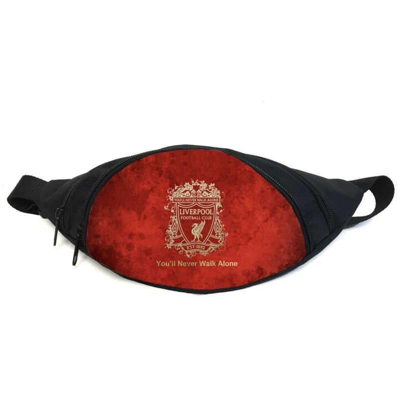 Поясная сумка бананка ФК Ливерпуль (GB - FC Liverpool 02) Gear Bag черная
