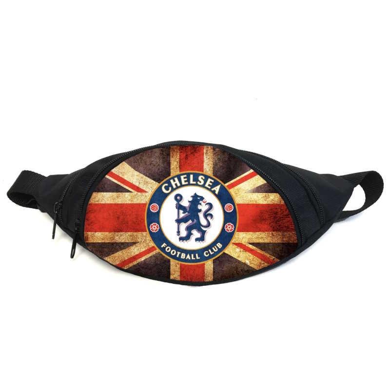 Поясная сумка бананка ФК Челси (GB - FC Chelsea 02) Gear Bag черная