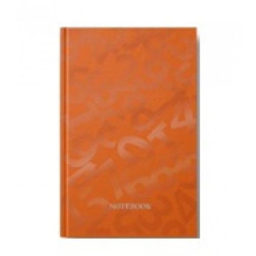 Ділова книга А4 96 арк Pantone цифри-2 Помаранч обкладинка-тверда клітинка ТМ АртПринт (1)