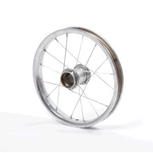Обод велосипедний (у зборі) 12 (задня склянка хром) FM