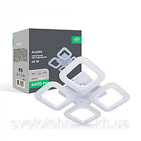 Світлодіодний світильник-люстра накладний Hi-Tech AL6550 MATEO 40Вт 5000K 4400Лм білий Ø355х70 мм