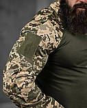 Комплект тактичного одягу Піксель 3в1 HELISTRONG – кітель, штани, убакс ДЛ6296 ТМ, фото 6