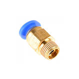 Фітинг, кріплення PTFE трубки PC8-02 8мм 1/4" для 3D-принтера, фото 6
